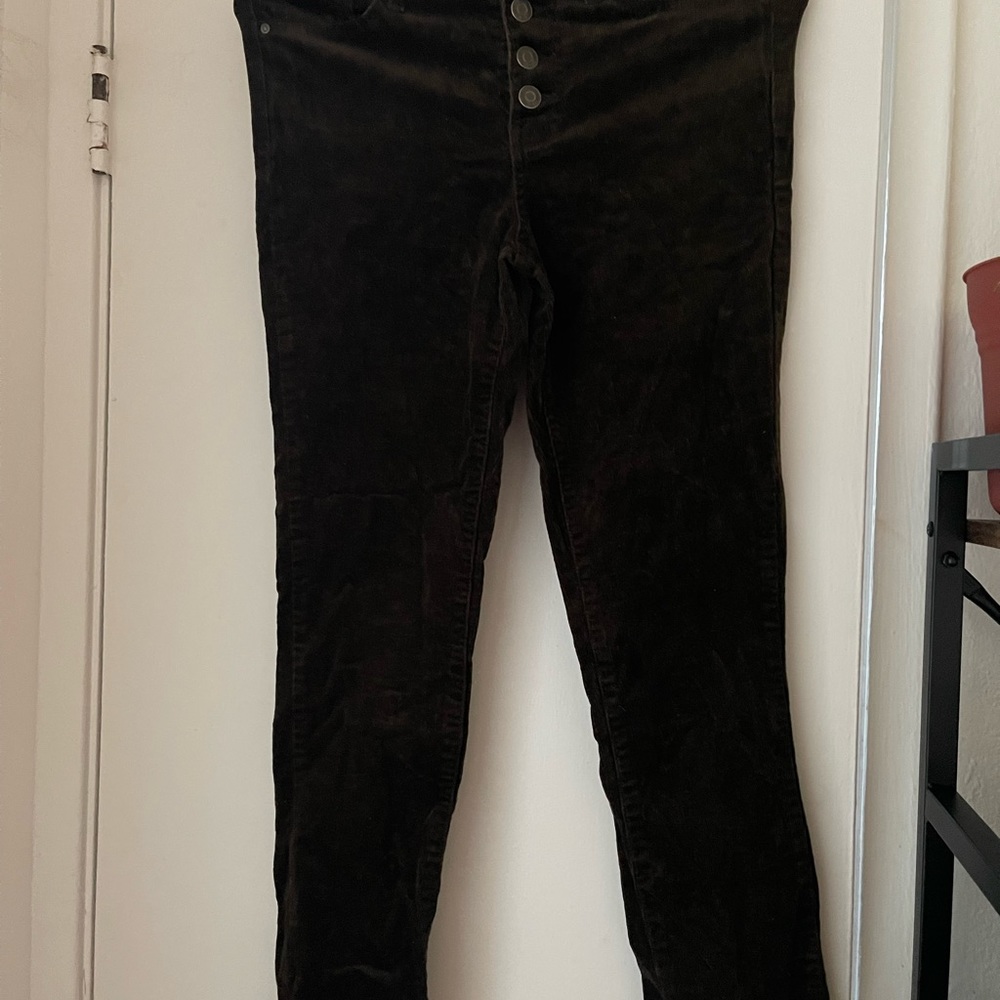 BDG green corduroy jeans